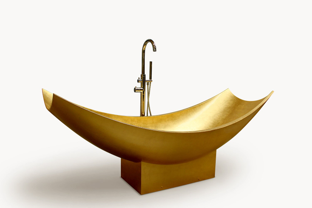 Уникальная ванна из стекловолокна ромбовидной формы, стоящая из углеродного волокна badewanne