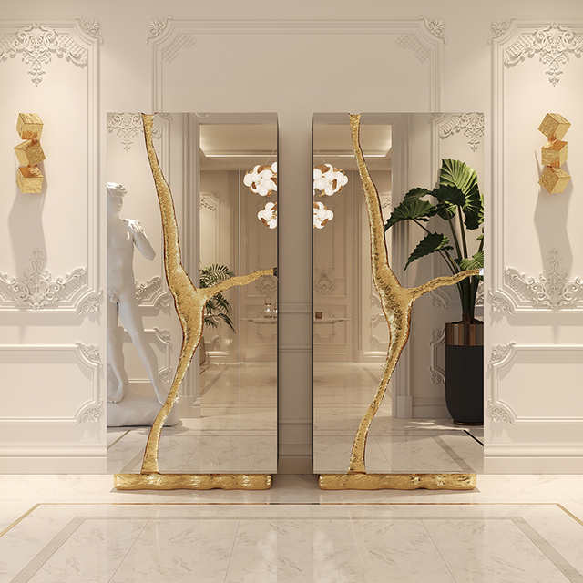 Современные овальные шкафы для гостиной из нержавеющей стали с выдвижными ящиками